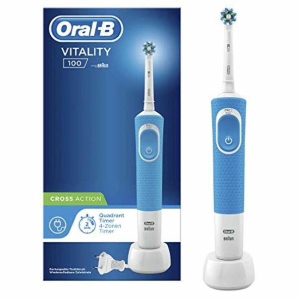 Spazzolino da Denti Elettrico Braun CEP DENTAL VPRO BL Azzurro Bianco Grigio Online Sale