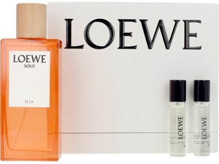 Cofanetto Profumo Donna Loewe Solo Ella EDP 3 Pezzi Discount