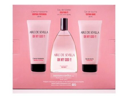 Cofanetto Profumo Donna Oh My God Aire Sevilla (3 pcs) (3 pcs) on Sale