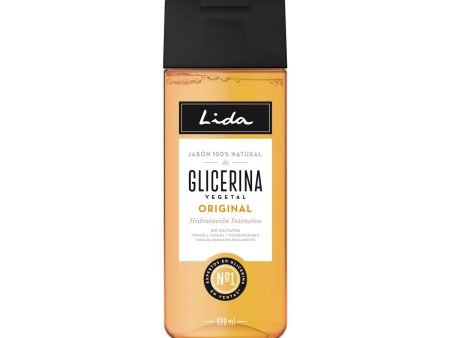 Sapone alla Glicerina Lida Naturale Liquido (600 ml) Online Hot Sale