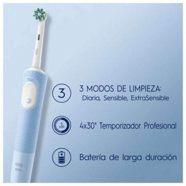 Spazzolino da Denti Elettrico Braun CEP DENTAL VPRO BL Azzurro Bianco Grigio Online Sale