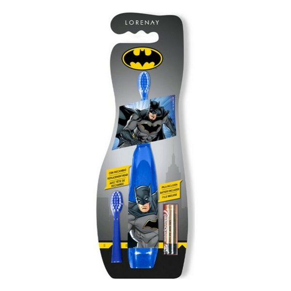 Spazzolino da Denti Elettrico Batman Azzurro For Sale