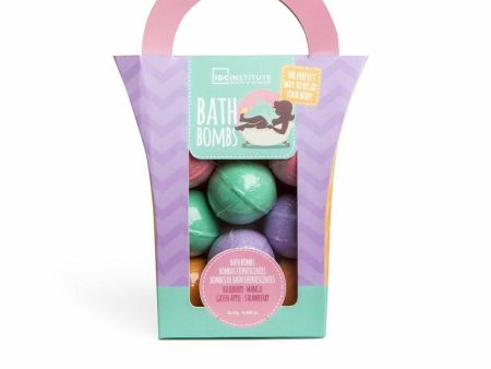 Bomba da Bagno IDC Institute Bath Bombs Bath Fizzer Multicolore 8 Pezzi Discount