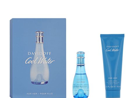 Cofanetto Profumo Donna Davidoff Cool Water 2 Pezzi For Discount