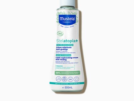 Crema Riparatrice per Bambini Mustela Stelatopia+ Bio 300 ml Sale