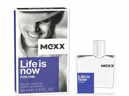 Profumo Uomo Mexx Life is Now for Him EDT 50 ml Online