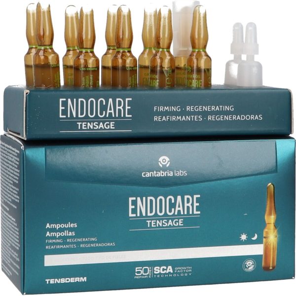 Trattamento Viso Rassodante Endocare Tensage 10 x 2 ml Fiale Cheap