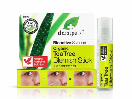 Trattamento Pelli con Acne Dr.Organic DR00140 Roll-On Albero del tè 8 ml Cheap