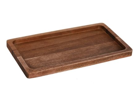 Vassoio Home ESPRIT Naturale Legno di acacia 25,5 x 14 x 2 cm Online